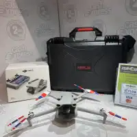 Drone DJI mini 3 avec boite et valise de transport