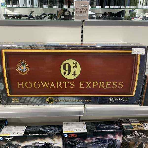 Plaque murale Hogwarts Express 9 3/4