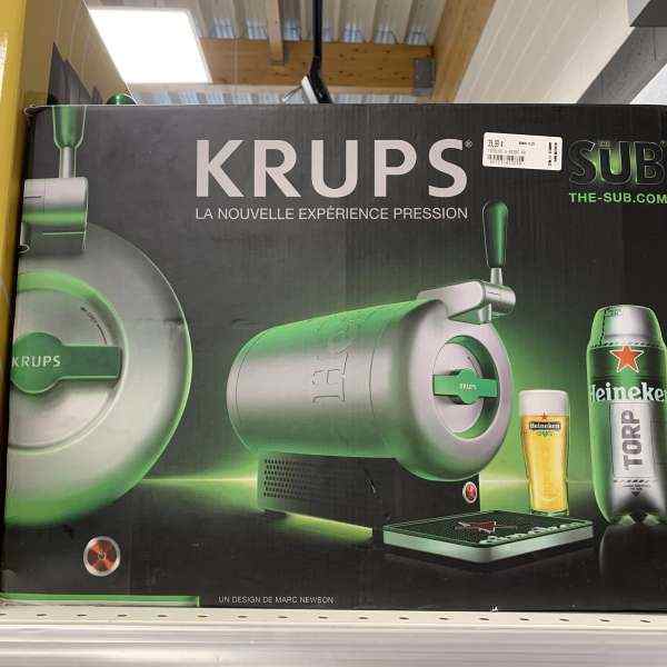 Tireuse à bière Krups Heineken