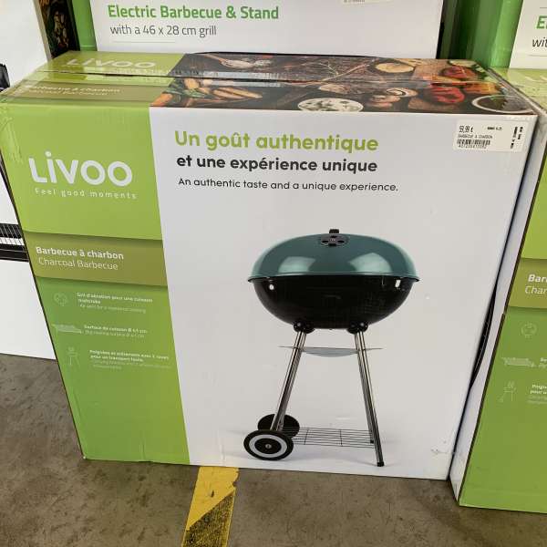 Barbecue à charbon LIVOO