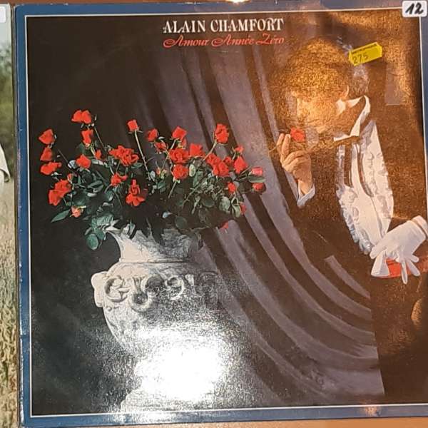 Lot de 3 vinyls 33t de Alain chamfort