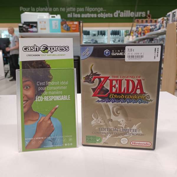 Zelda the windwaker sur Nintendo GameCube
