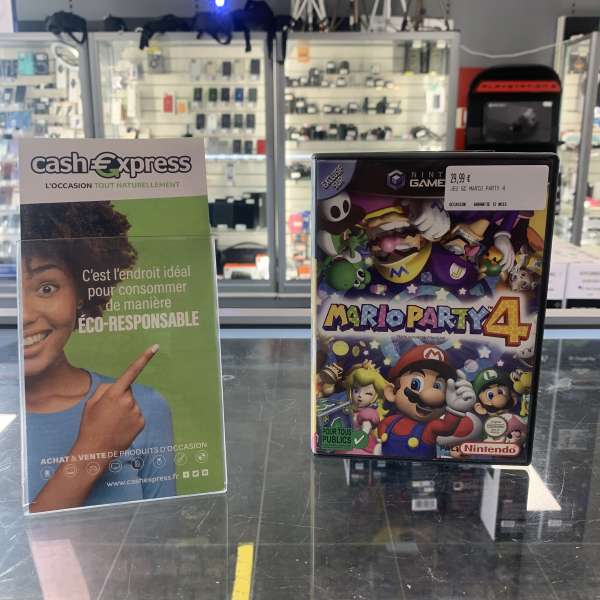 Jeu gamecube Mario party 4