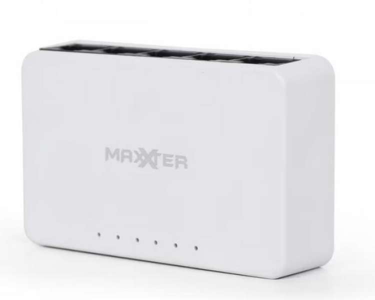 Maxxter - Switch LAN - 5 ports Ethernet