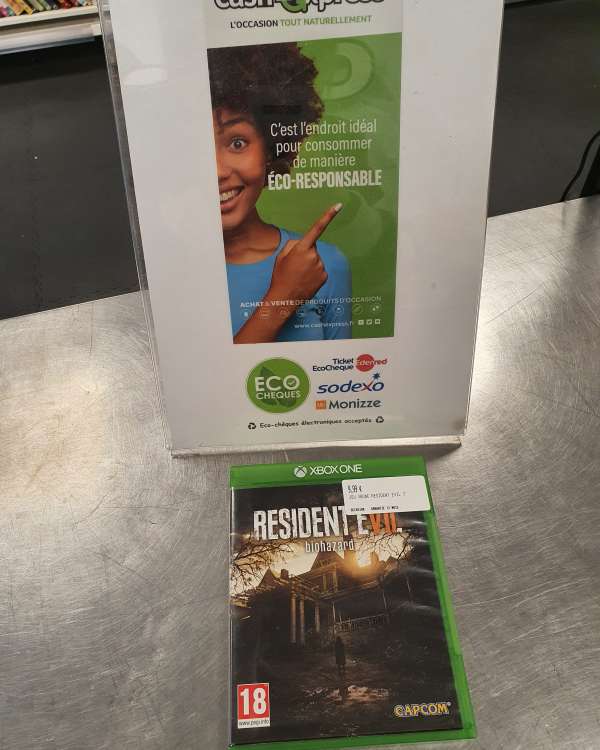 Jeu Xbox one Résident evil 7