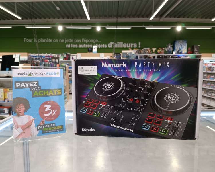 Contrôleur DJ Numark Party Mix + casque Numark