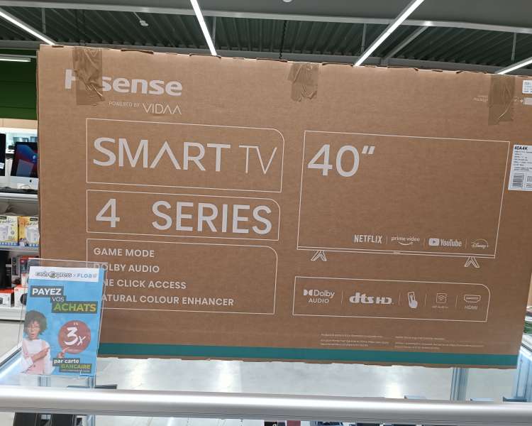 TV supérieur a32 HISENSE 40" smart tv