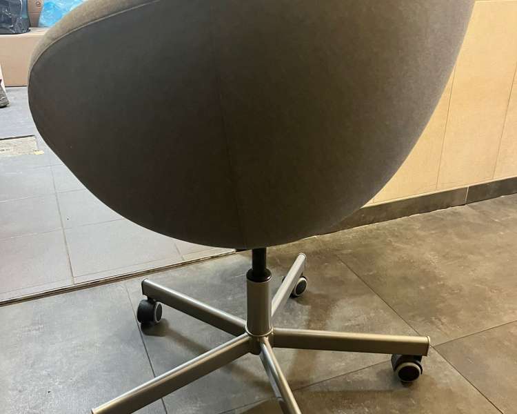 Chaise de bureau Ikea Grise