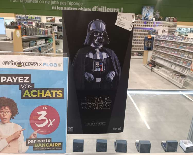 Figurine HOT TOYS Darth Vader mms572 en boîte