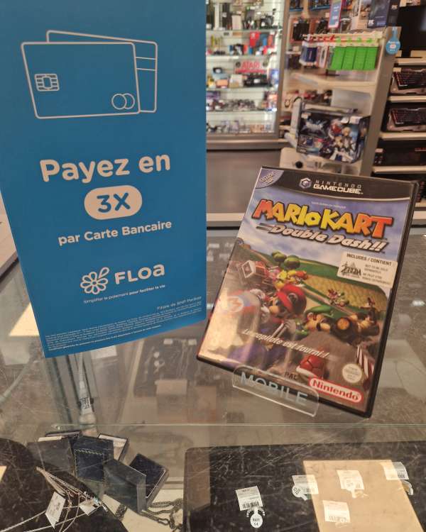 Jeu Gamecube Mario Kart : Double Dash !! Complet avec Zelda Collector Édition Code vip Non gratté