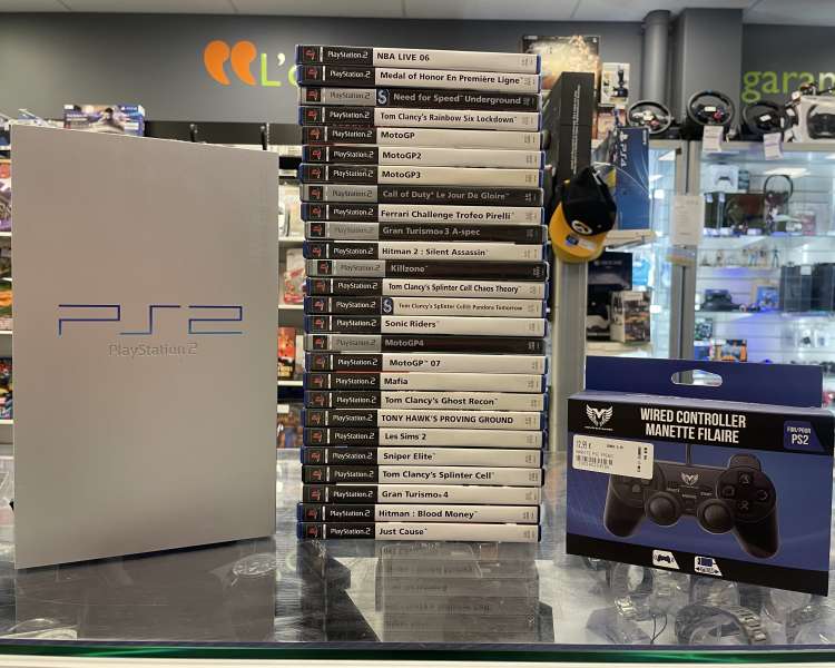 Consoles Sony PS2 et Jeux