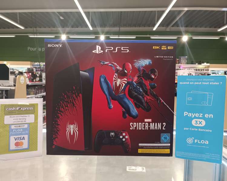 PlayStation 5 Marvel's Spiderman limited édition 835GO