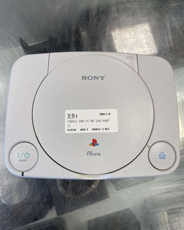 Console Sony PS One sans manette