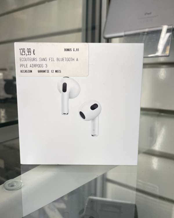 Écouteurs sans fil Bluetooth Apple AirPods 3