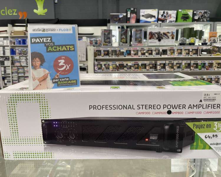 Ibiza Professional Stéréo Power Amplifier