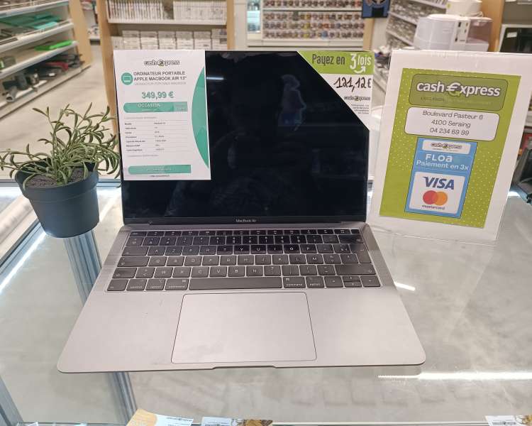 Apple MacBook Air 13" 2019 | I5 1,6GhZ | 128GO SSD | 8GO RAM| UHD azerty