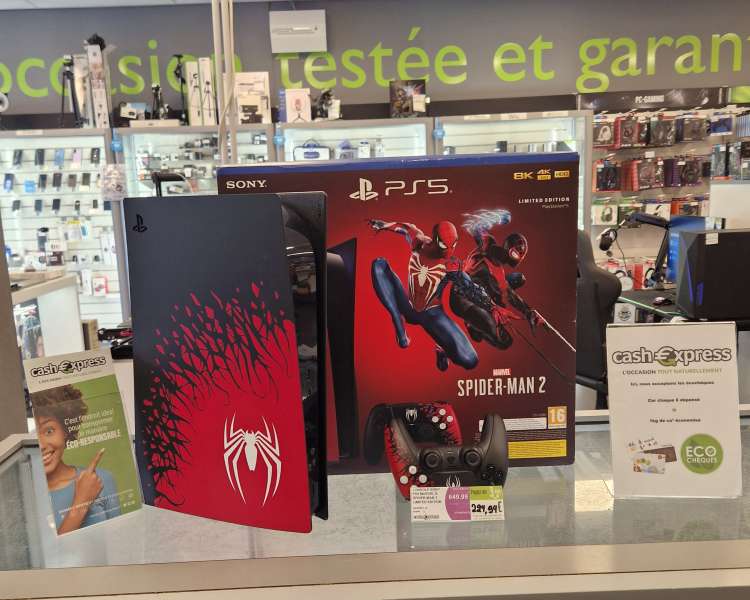 Console Sony PS5 Spider-Man Limited Edition avec boîte