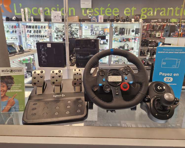 Volant Logitech G29 avec Pédalier et levier de vitesse