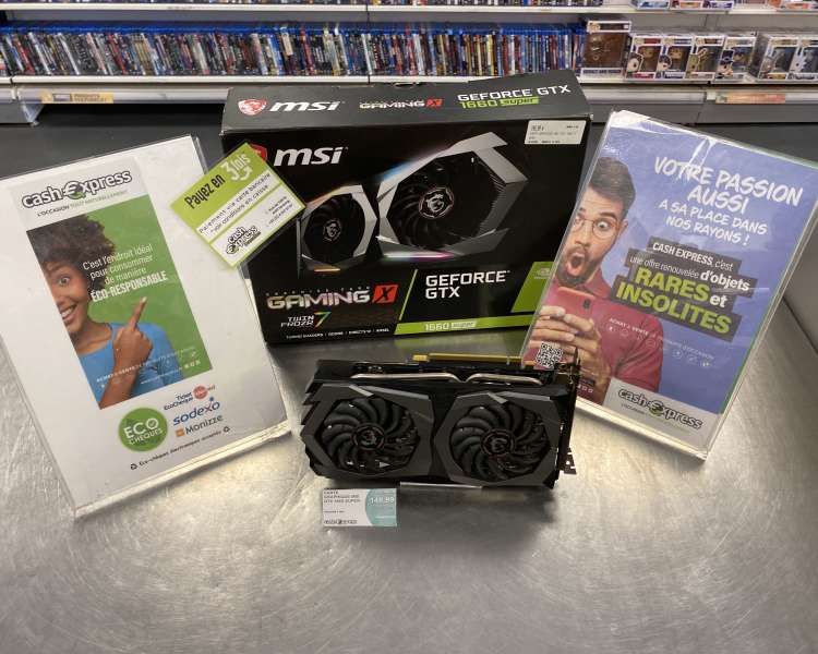 Carte graphique msi gtx 1660 super