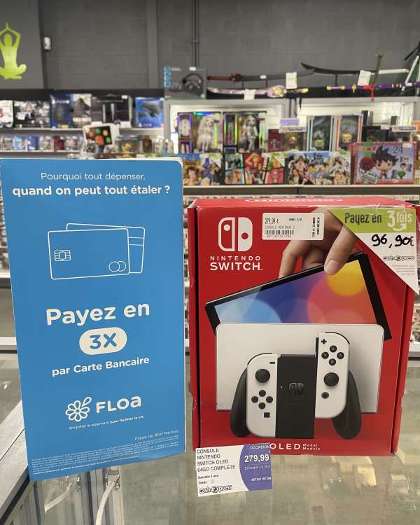 Nintendo Switch Oled 64GO Complète